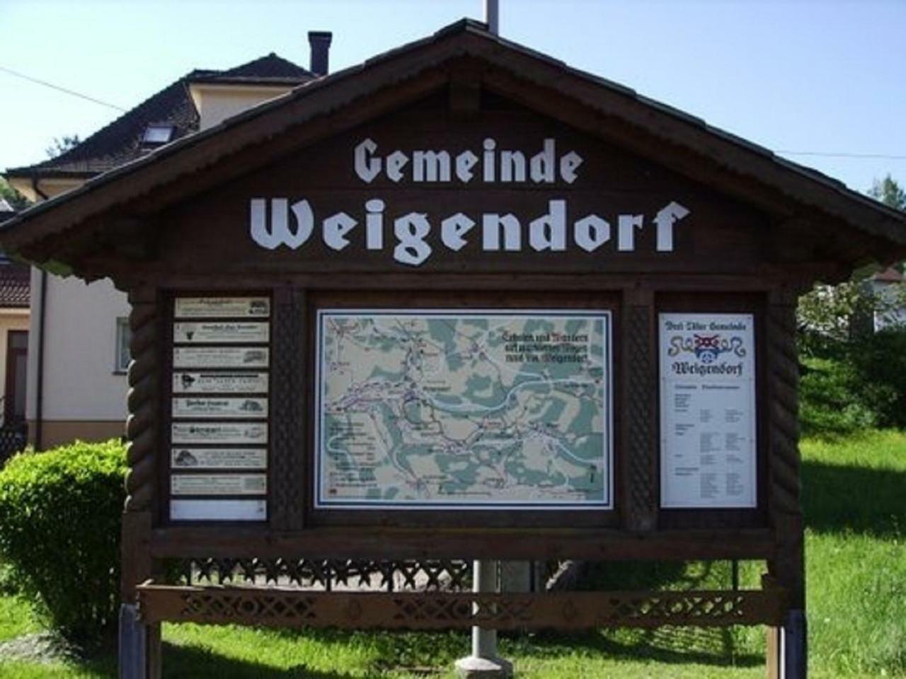 Hotel-Pension Haus Hubertus Weigendorf المظهر الخارجي الصورة
